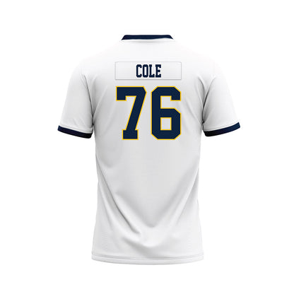Murray State - NCAA Football : Daniel Cole - White Premium Football Jersey-1