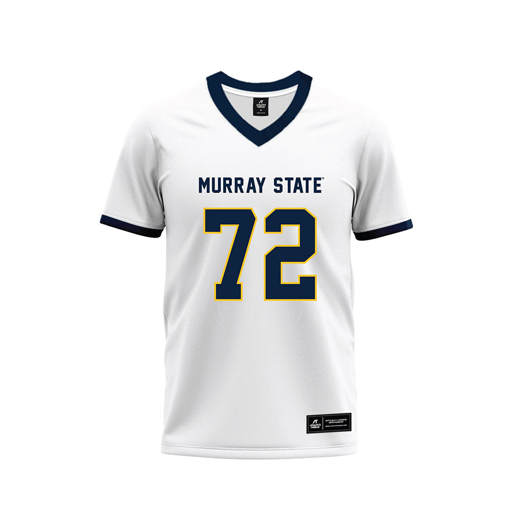 Murray State - NCAA Football : Carson Gilliland - White Premium Football Jersey-0