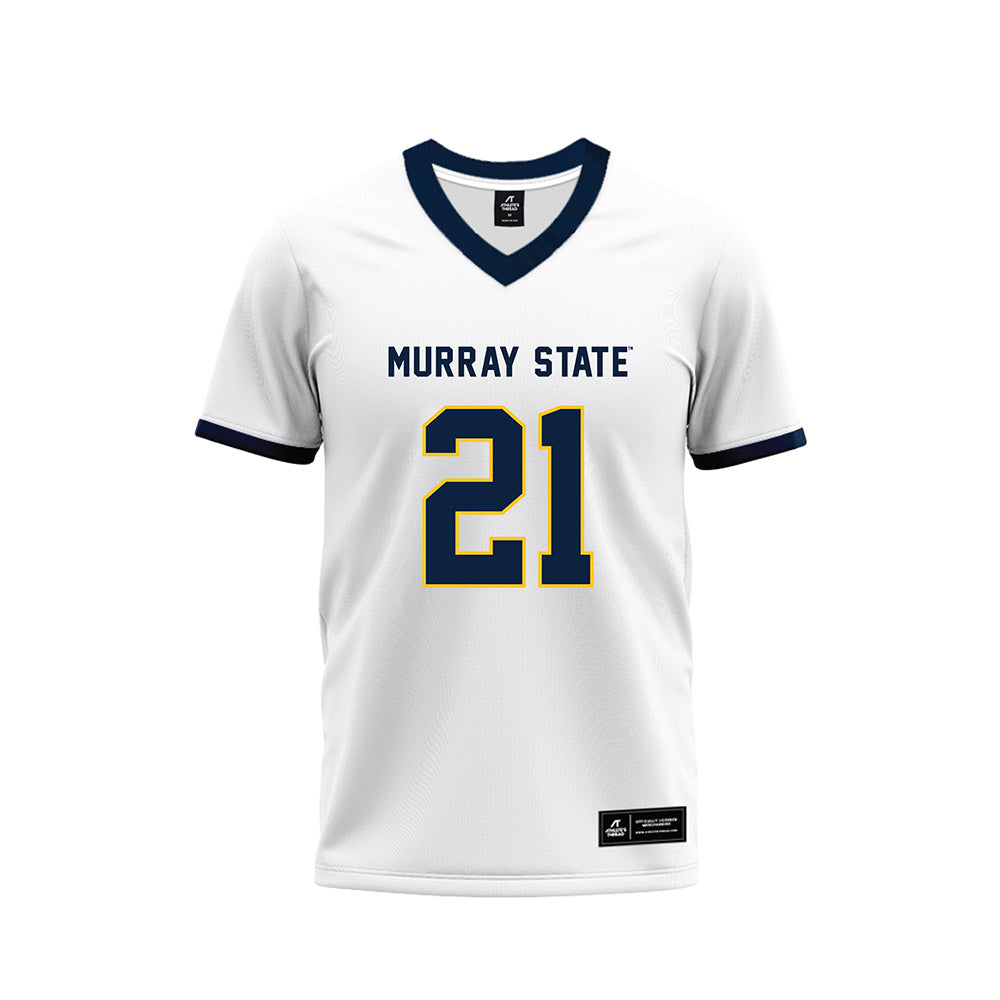 Murray State - NCAA Football : DeMarkus Boykin Jr - White Premium Football Jersey-0