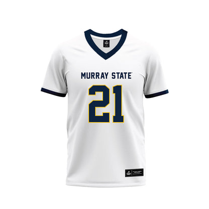 Murray State - NCAA Football : DeMarkus Boykin Jr - White Premium Football Jersey-0