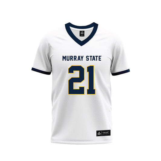 Murray State - NCAA Football : DeMarkus Boykin Jr - White Premium Football Jersey-0