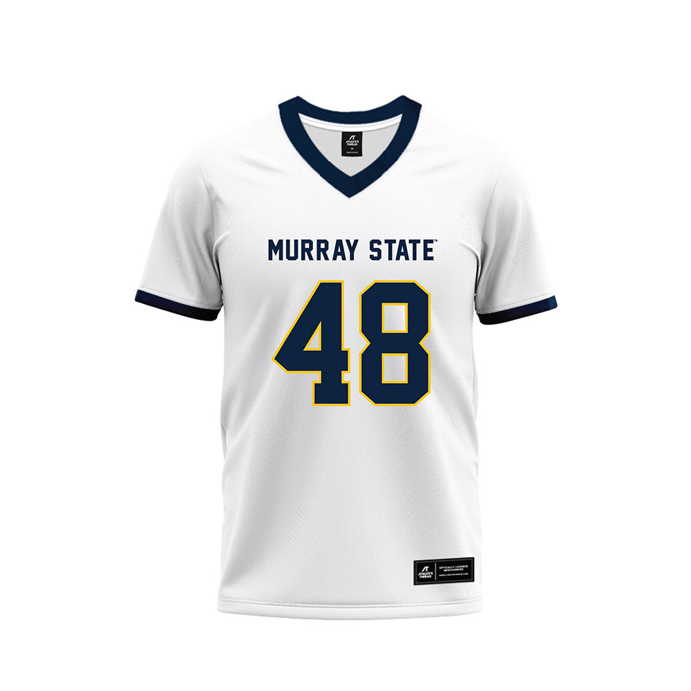 Murray State - NCAA Football : Everett Currie - White Premium Football Jersey-0