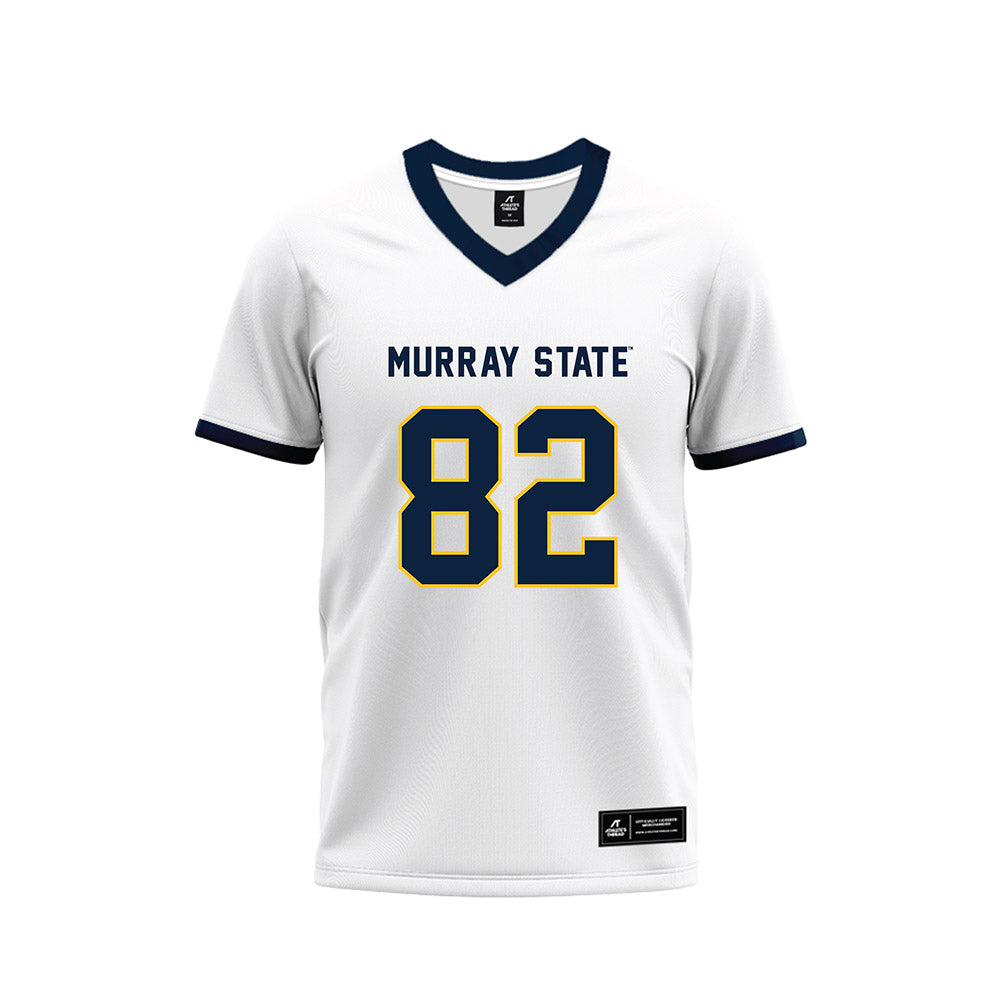 Murray State - NCAA Football : Arnett Hayes - White Premium Football Jersey-0