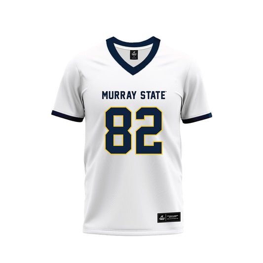 Murray State - NCAA Football : Arnett Hayes - White Premium Football Jersey-0