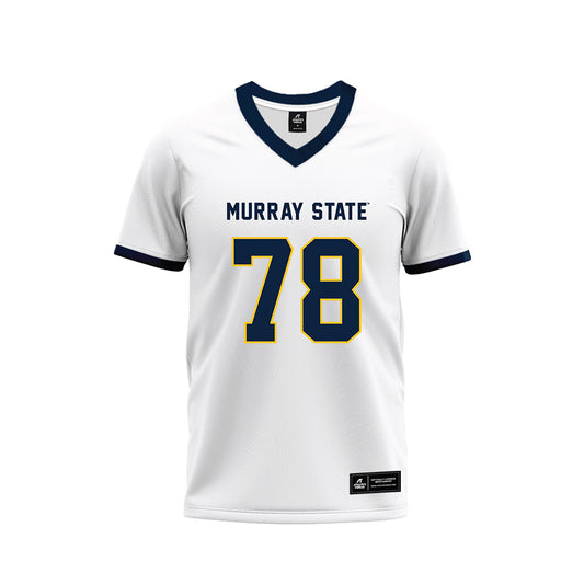 Murray State - NCAA Football : Eric Kirkpatrick - White Premium Football Jersey-0