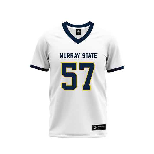 Murray State - NCAA Football : Nick Cairo - White Premium Premium Football Jersey