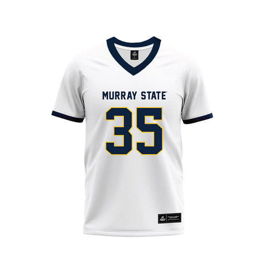 Murray State - NCAA Football : Brajone Dabney - White Premium Premium Football Jersey