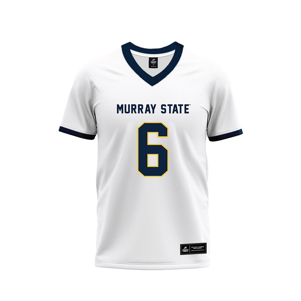 Murray State - NCAA Football : Shadon Shannon - White Premium Football Jersey-0