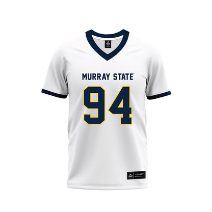 Murray State - NCAA Football : Rickshun Wilson - White Premium Football Jersey-0