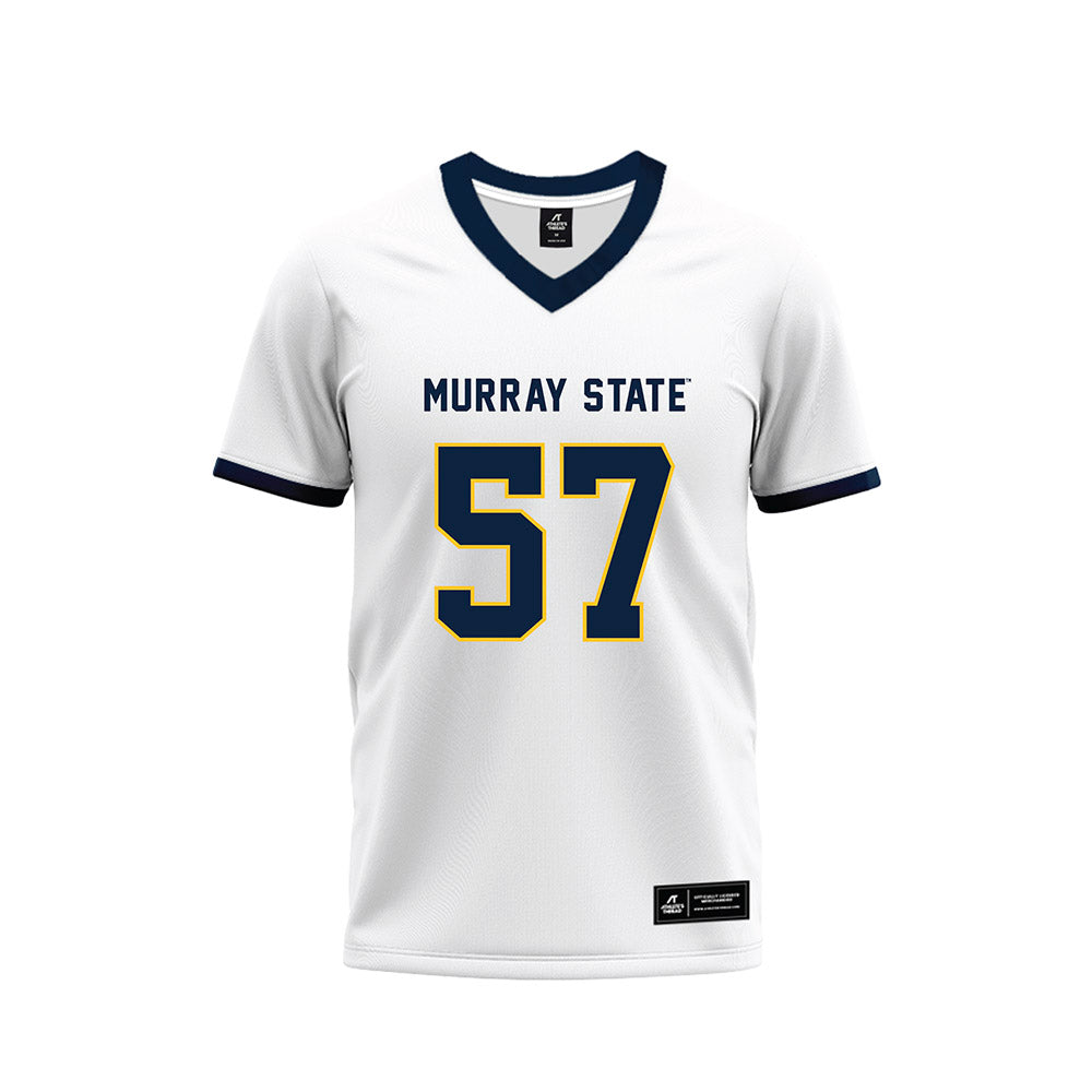 Murray State - NCAA Football : Garrett Sanford - White Premium Football Jersey-0