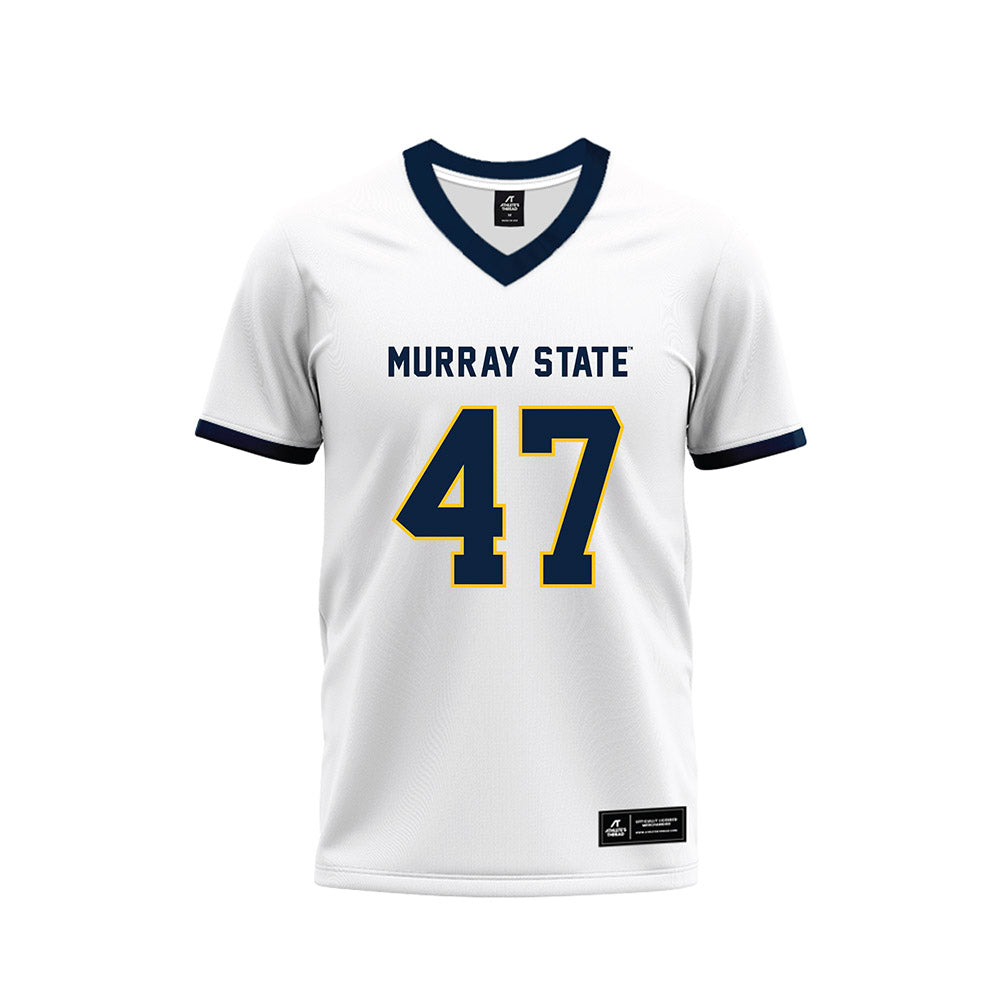 Murray State - NCAA Football : Cooper Ford - White Premium Football Jersey-0