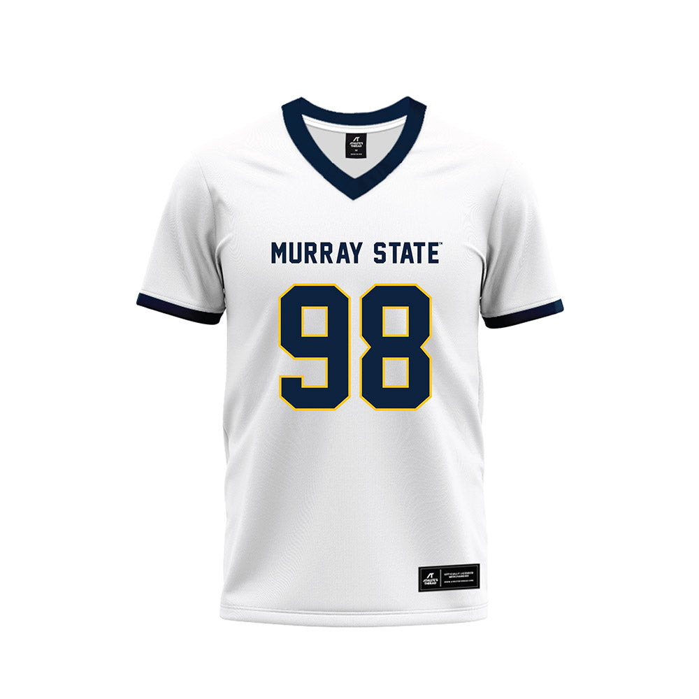 Murray State - NCAA Football : Michael Tilmon - White Premium Football Jersey-0