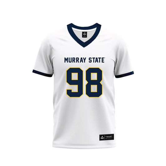 Murray State - NCAA Football : Michael Tilmon - White Premium Football Jersey-0