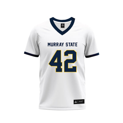 Murray State - NCAA Football : Jaquan Redfern - White Premium Football Jersey-0
