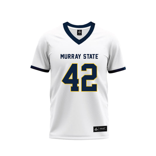 Murray State - NCAA Football : Jaquan Redfern - White Premium Football Jersey-0