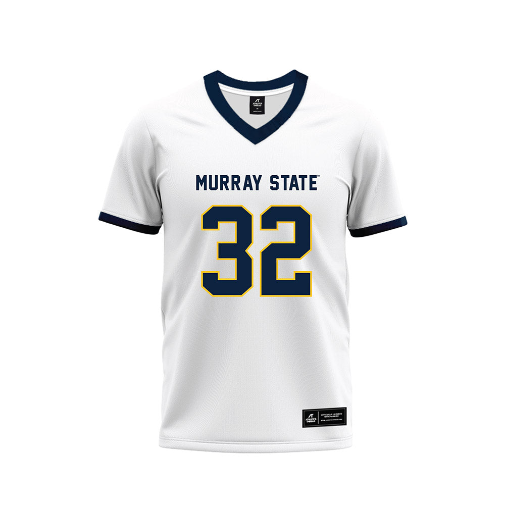 Murray State - NCAA Football : Blaize Thomas - White Premium Football Jersey-0
