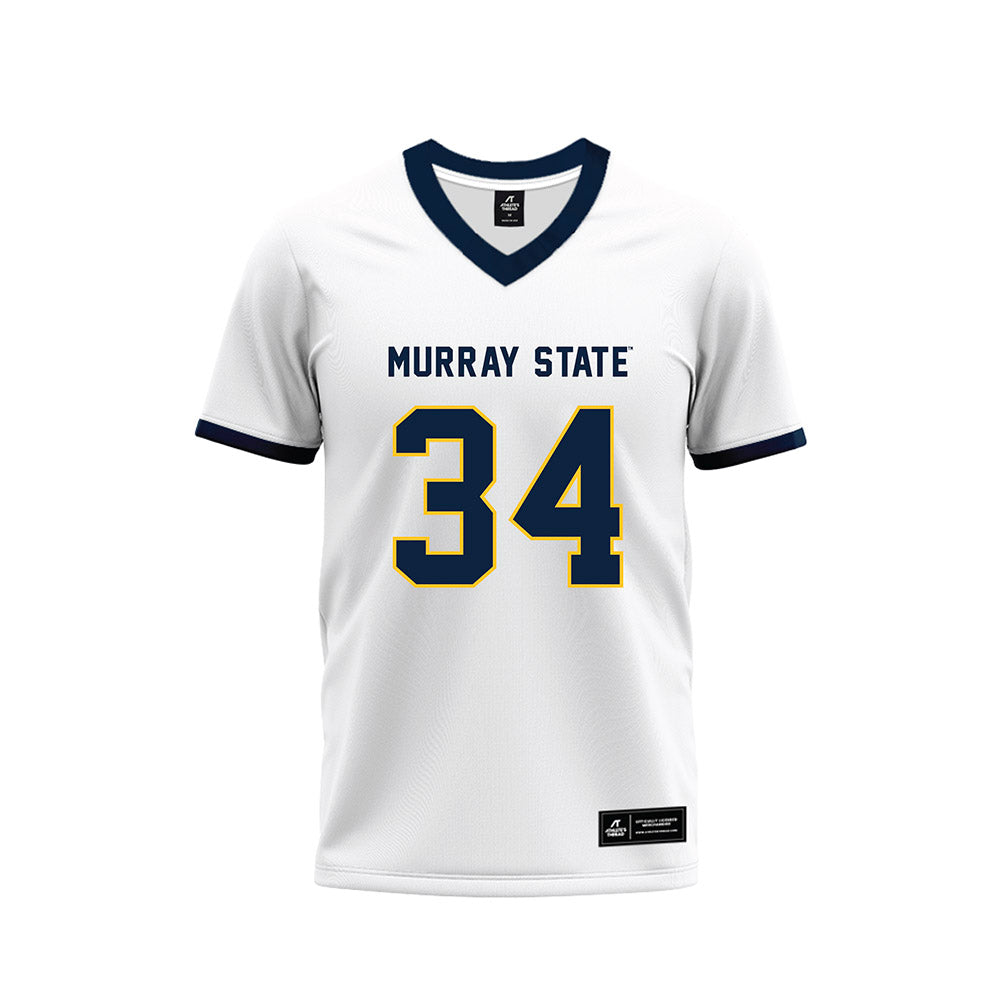 Murray State - NCAA Football : Caleb Ford - White Premium Football Jersey-0