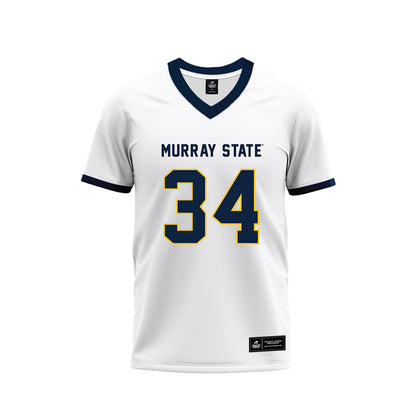 Murray State - NCAA Football : Caleb Ford - White Premium Football Jersey-0