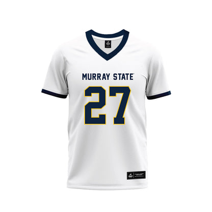 Murray State - NCAA Football : Zayden Cook - White Premium Football Jersey-0