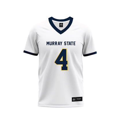 Murray State - NCAA Football : Thomas OHara - White Premium Football Jersey-0