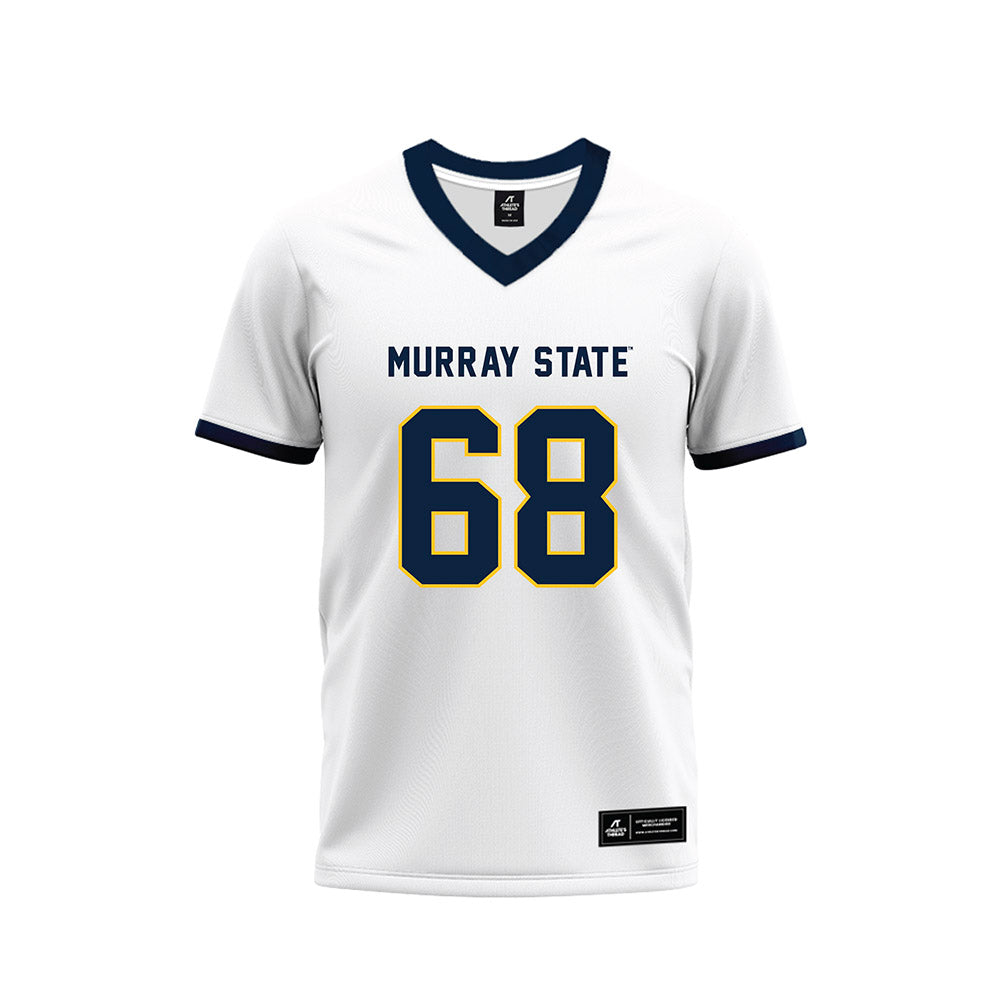Murray State - NCAA Football : Wyatt Buffington - White Premium Football Jersey-0
