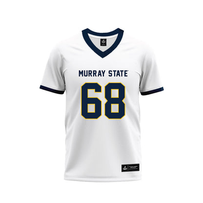 Murray State - NCAA Football : Wyatt Buffington - White Premium Football Jersey-0