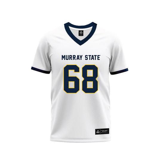 Murray State - NCAA Football : Wyatt Buffington - White Premium Football Jersey-0