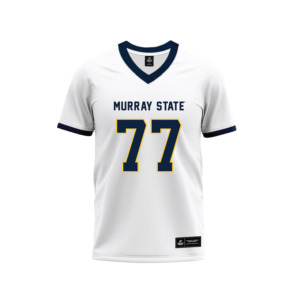 Murray State - NCAA Football : Thomas Zimbalatti - White Premium Football Jersey-0