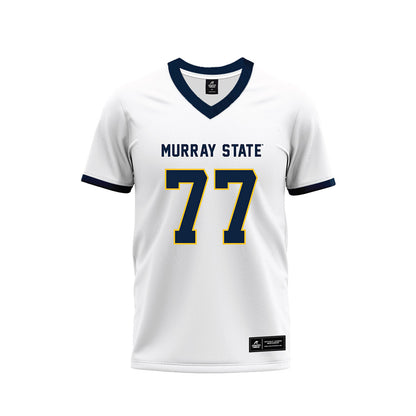 Murray State - NCAA Football : Thomas Zimbalatti - White Premium Football Jersey-0