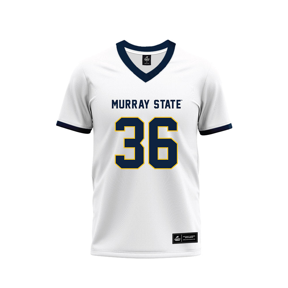 Murray State - NCAA Football : Jack Massey - White Premium Football Jersey-0