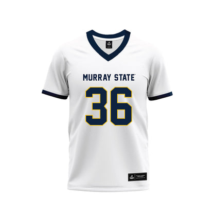 Murray State - NCAA Football : Jack Massey - White Premium Football Jersey-0