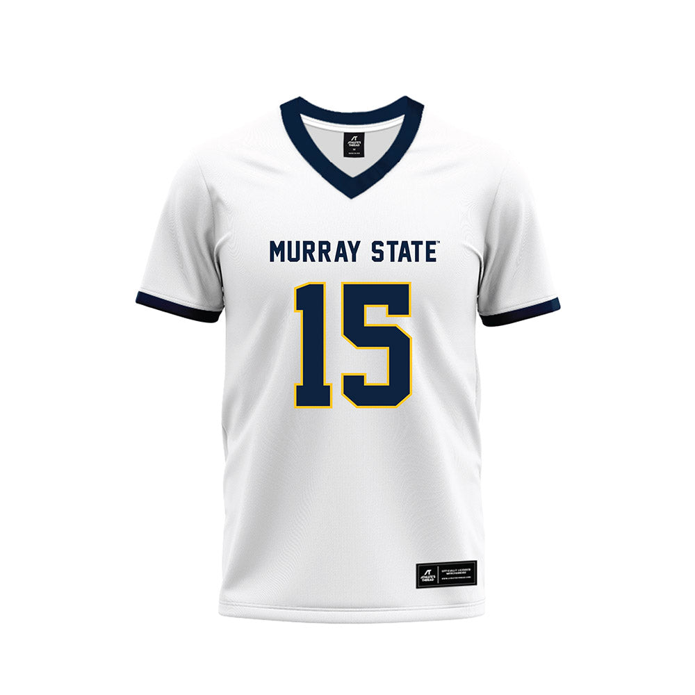 Murray State - NCAA Football : Blaze Berry - White Premium Football Jersey-0