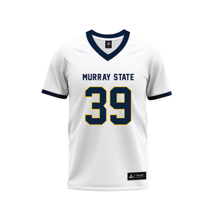 Murray State - NCAA Football : Malachi Williams - White Premium Football Jersey
