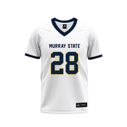 Murray State - NCAA Football : Tre Darden - White Premium Football Jersey-0