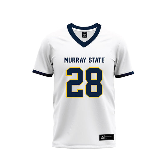 Murray State - NCAA Football : Tre Darden - White Premium Football Jersey-0