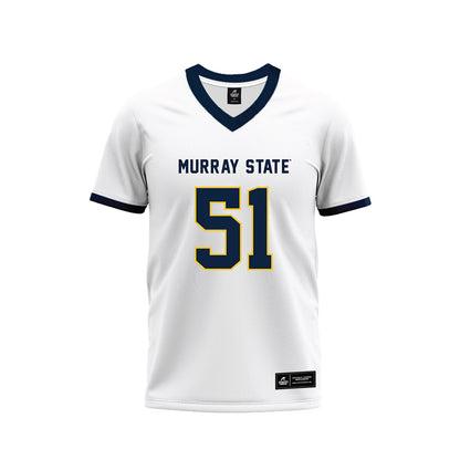 Murray State - NCAA Football : Zj Grady - White Premium Football Jersey-0