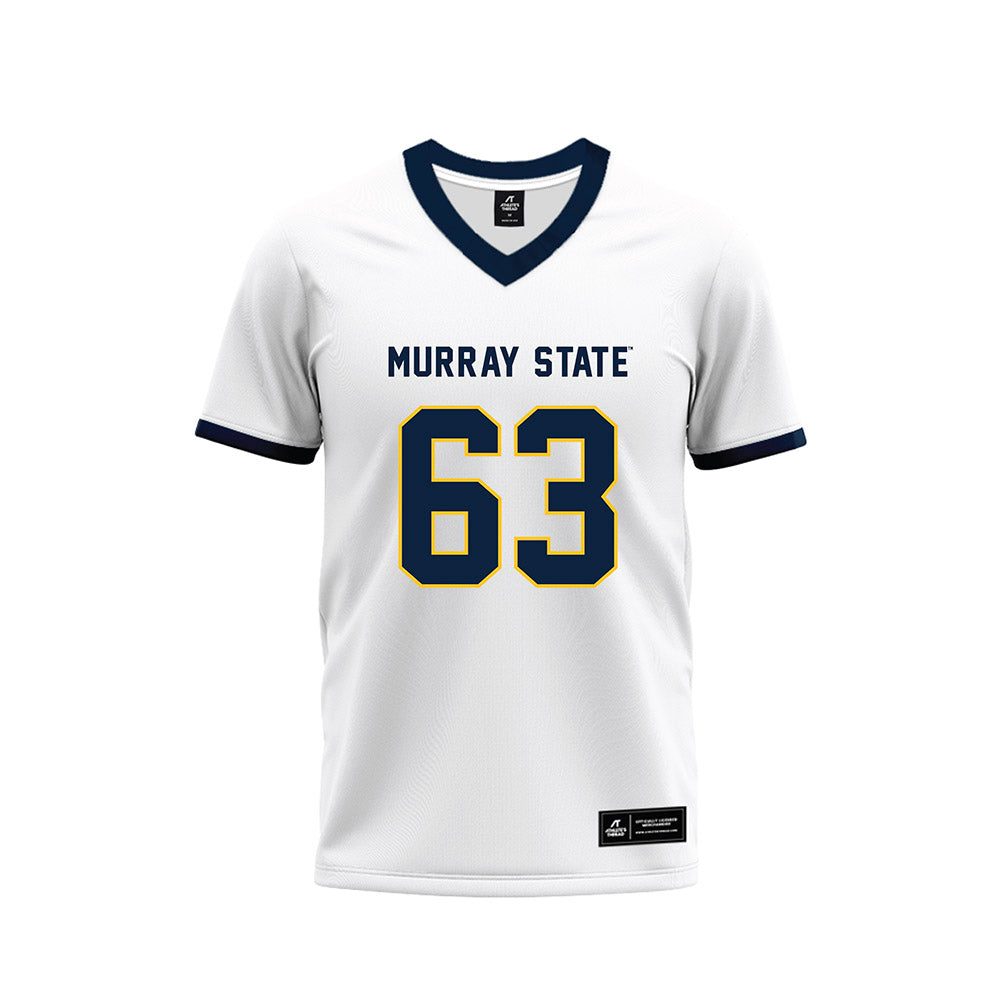 Murray State - NCAA Football : Jake Darby - White Premium Football Jersey-0