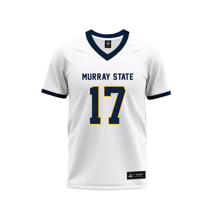 Murray State - NCAA Football : Trace Corum - White Premium Football Jersey-0