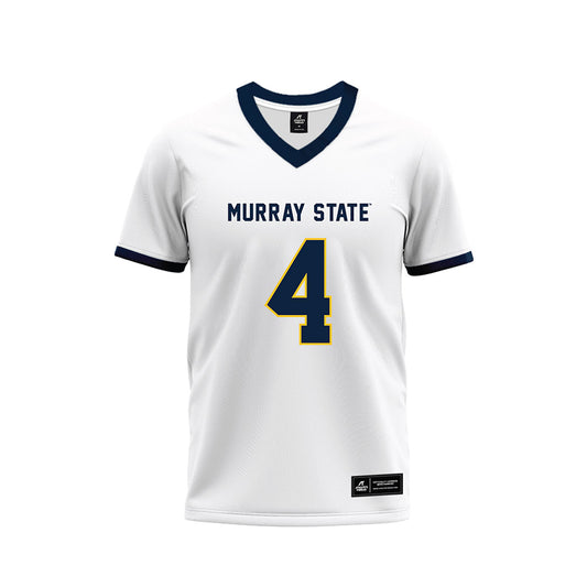 Murray State - NCAA Football : Jim Ogle - White Premium Football Jersey