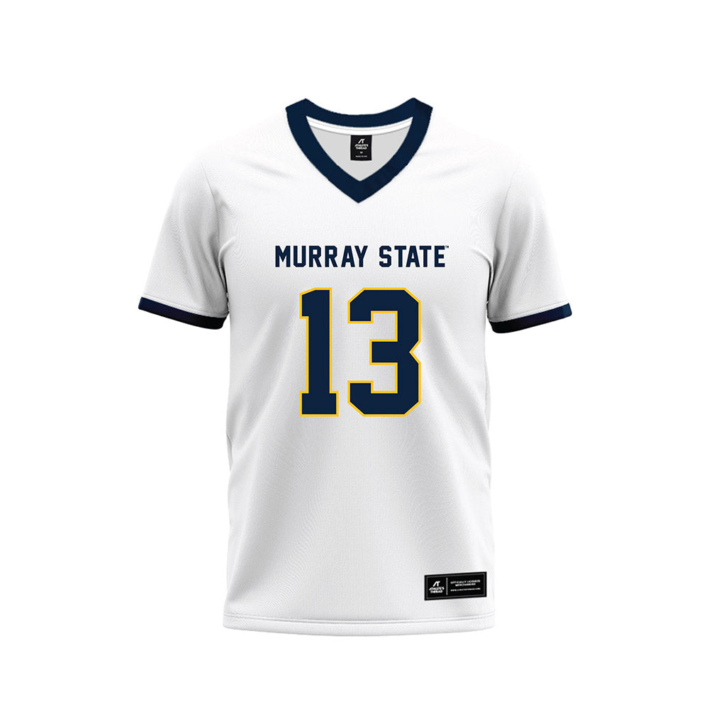 Murray State - NCAA Football : John Ford - White Premium Football Jersey-0