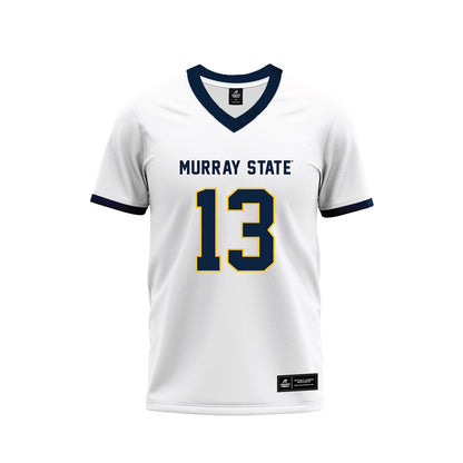 Murray State - NCAA Football : John Ford - White Premium Football Jersey-0