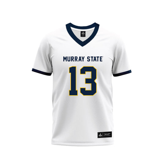 Murray State - NCAA Football : John Ford - White Premium Football Jersey-0