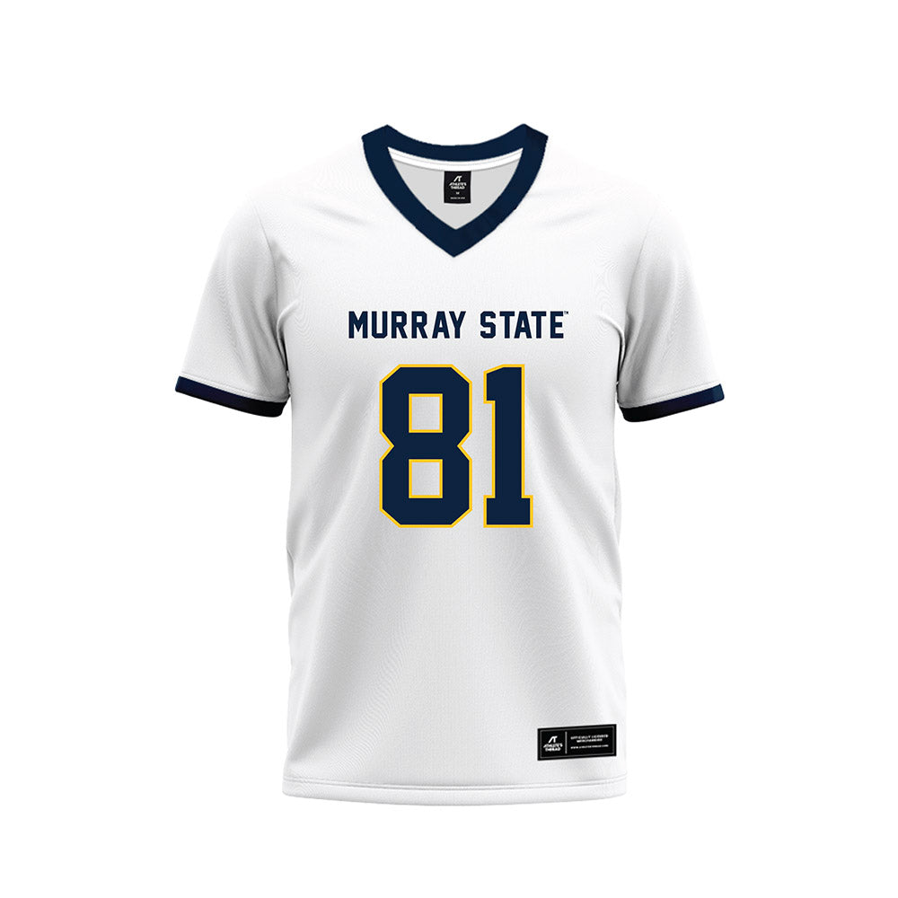 Murray State - NCAA Football : Noah Berrini - White Premium Football Jersey-0