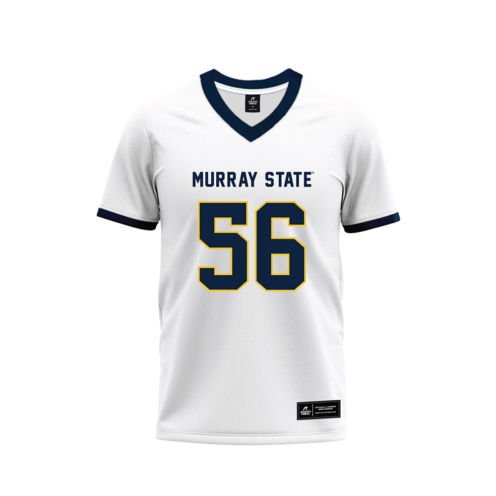 Murray State - NCAA Football : Graham McLelland - White Premium Football Jersey-0