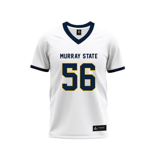 Murray State - NCAA Football : Graham McLelland - White Premium Football Jersey-0