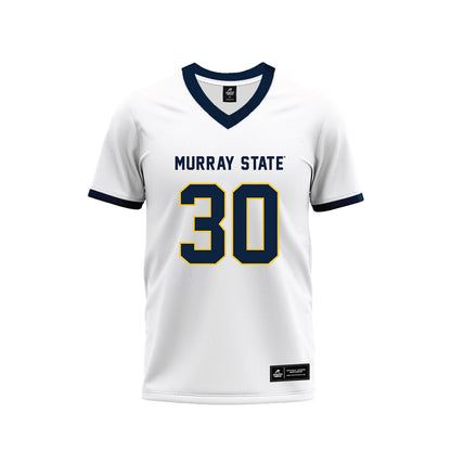 Murray State - NCAA Football : Kamden Miller - White Premium Football Jersey-0