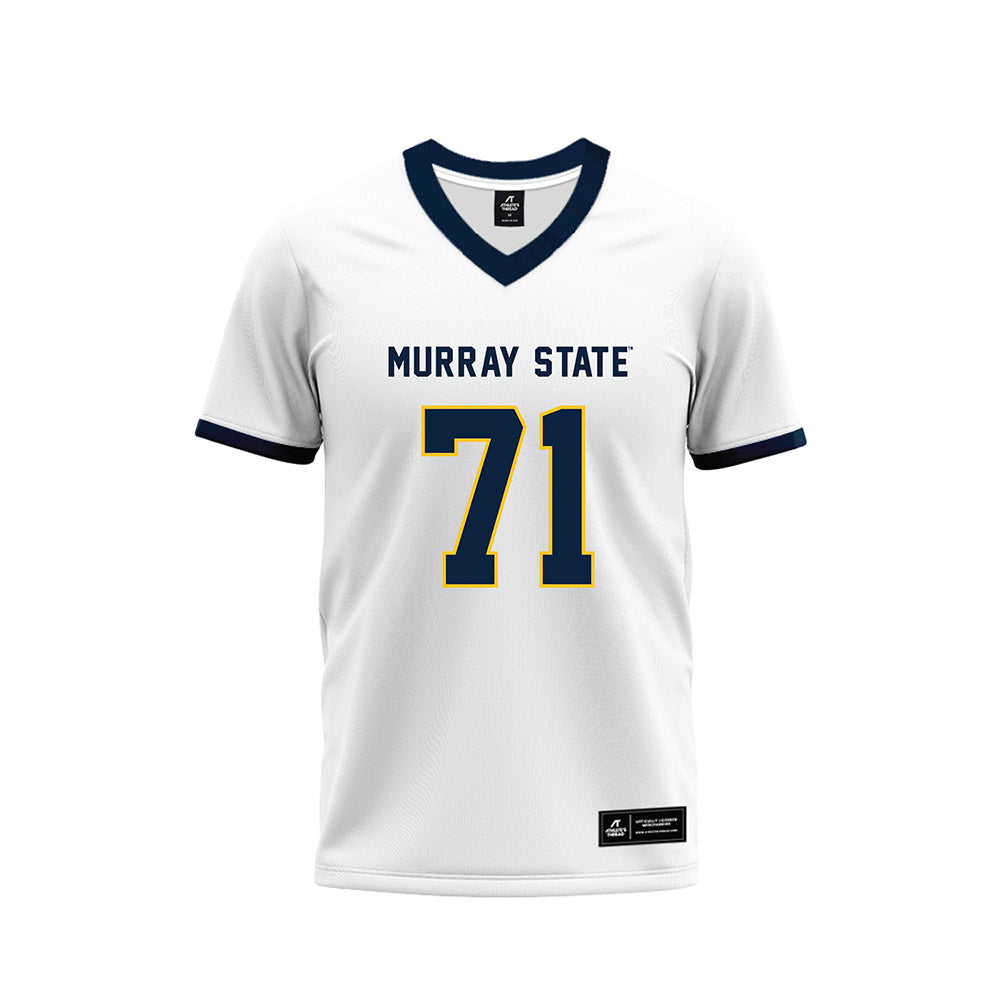 Murray State - NCAA Football : Cameron Stancil - White Premium Football Jersey-0