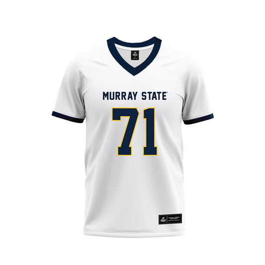 Murray State - NCAA Football : Cameron Stancil - White Premium Football Jersey-0