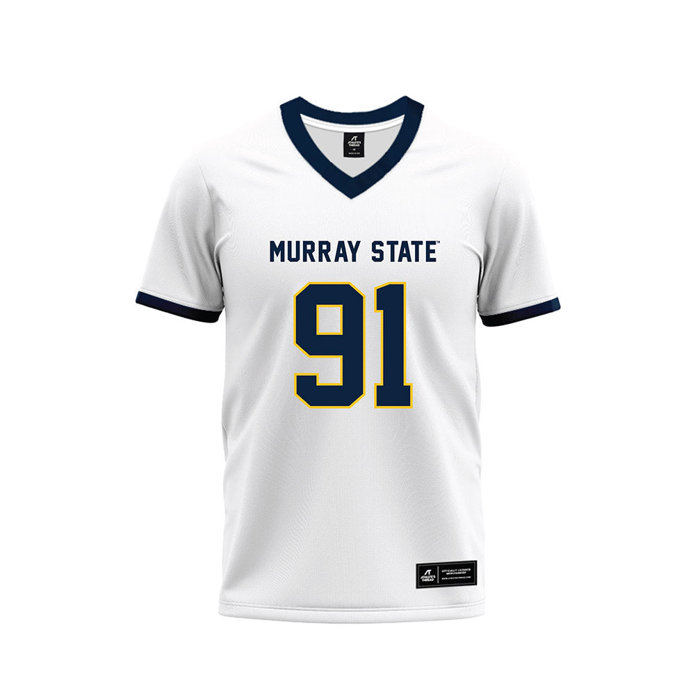 Murray State - NCAA Football : Jerome Logan Jr - White Premium Football Jersey
