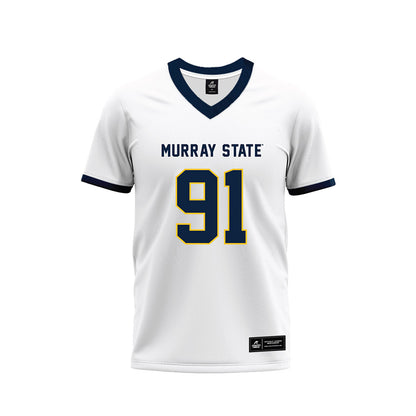 Murray State - NCAA Football : Jerome Logan Jr - White Premium Football Jersey